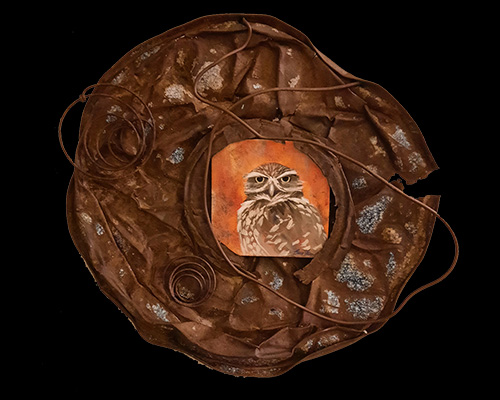 Becca Farmer, mixed media