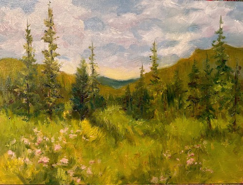 Painting by Mary Ann Clady