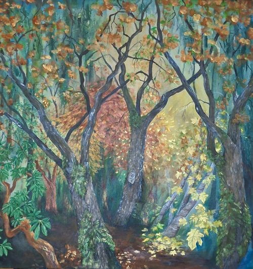 "Autumn Beyond the Black Oak Sisters" by Janet Downingstar